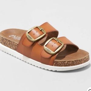 NWT sandals Birkenstock inspired from Target